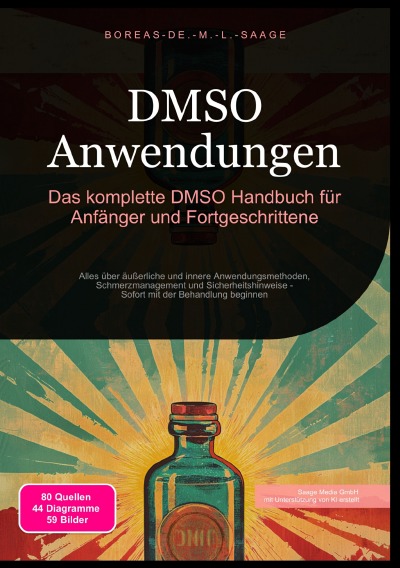 'Cover von DMSO Anwendungen: Das komplette DMSO Handbuch für Anfänger und Fortgeschrittene'-Cover