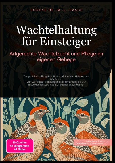 'Cover von Wachtelhaltung für Einsteiger: Artgerechte Wachtelzucht und Pflege im eigenen Gehege'-Cover