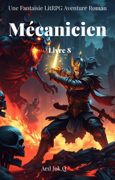 'Cover von Mécanicien:Une Fantaisie LitRPG Aventure Roman(Livre 8)'-Cover