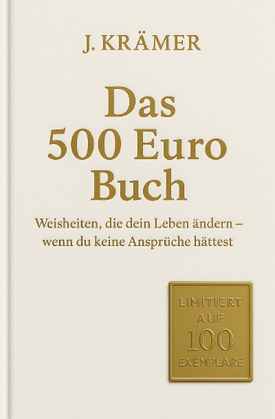 'Cover von Das 500 Euro Buch'-Cover