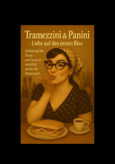 'Cover von Tramezzini & Panini – Liebe auf den ersten Biss Italien auf die Hand – und Lucia ist natürlich wieder die Hauptzutat.'-Cover