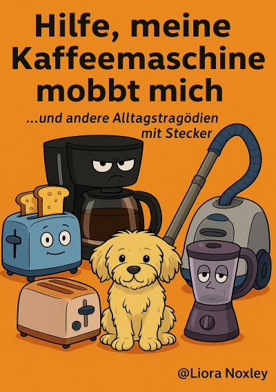 'Cover von Hilfe, meine Kaffeemaschine mobbt mich – und andere Alltagstragödien mit Stecker'-Cover