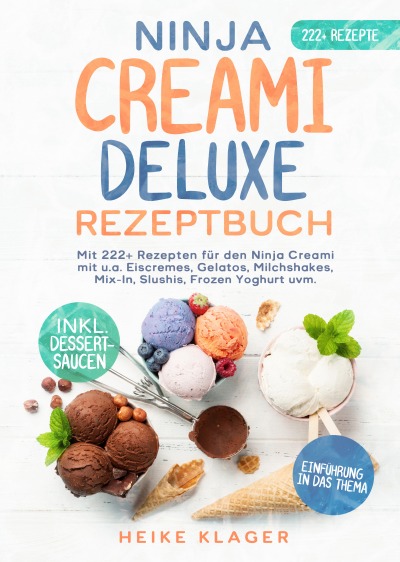 'Cover von Ninja Creami Deluxe Rezeptbuch'-Cover