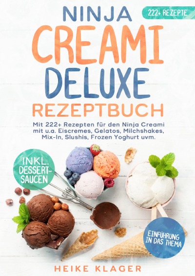 'Cover von Ninja Creami Deluxe Rezeptbuch'-Cover