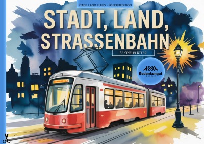 'Cover von Stadt, Land, Strassenbahn'-Cover