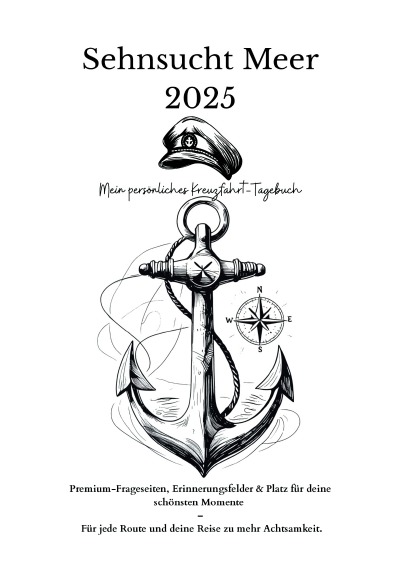 'Cover von Sehnsucht Meer 2025 Mein persönliches Kreuzfahrt-Tagebuch'-Cover