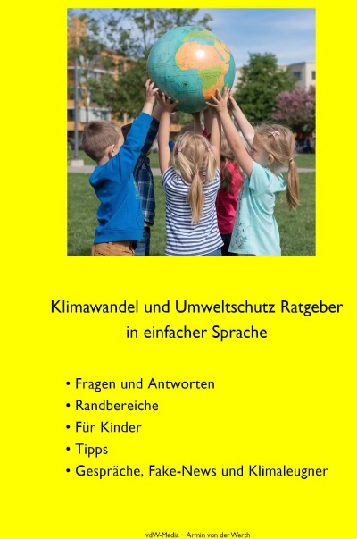 'Cover von Klimawandel und Umweltschutz Ratgeber in einfacher Sprache'-Cover
