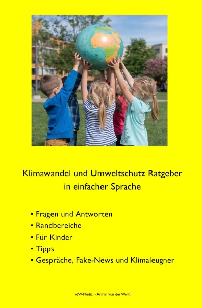 'Cover von Klimawandel und Umweltschutz Ratgeber in einfacher Sprache'-Cover