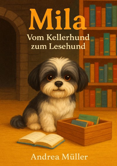'Cover von MILA – vom Kellerhund zum Lesehund'-Cover