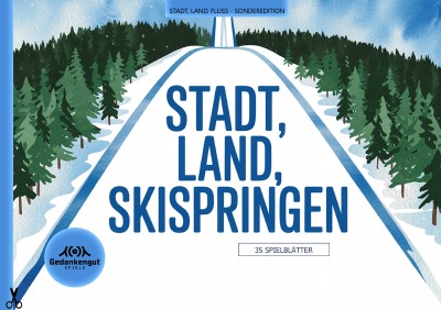'Cover von Stadt, Land, Skispringen'-Cover