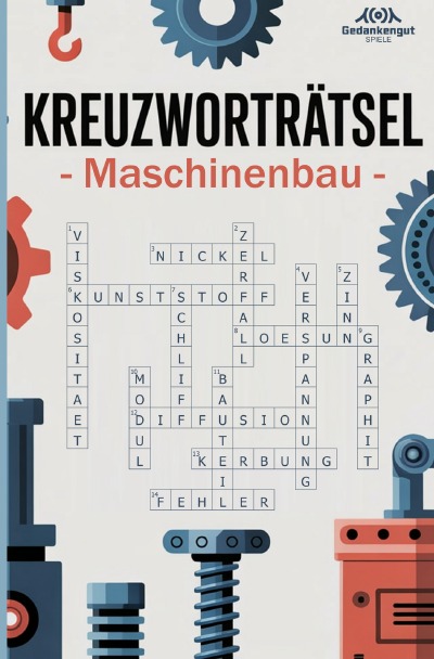 'Cover von Kreuzworträtsel Maschinenbau'-Cover