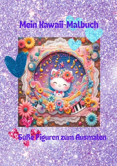 'Cover von Mein Kawaii-Malbuch'-Cover