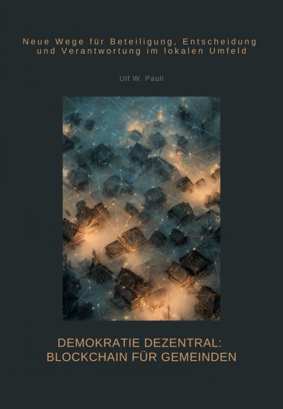 'Cover von Demokratie dezentral: Blockchain für Gemeinden'-Cover