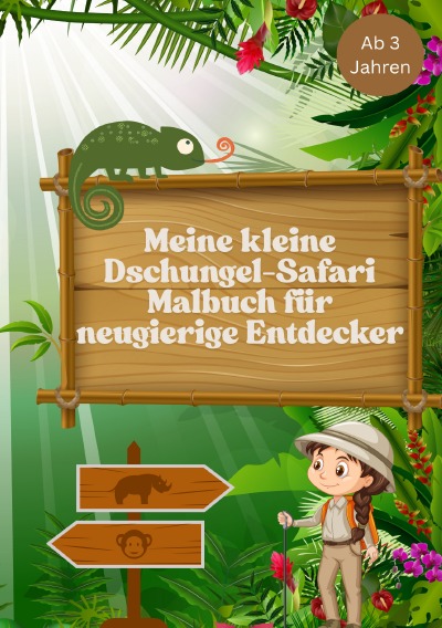'Cover von Meine kleine Dschungel- Safari'-Cover