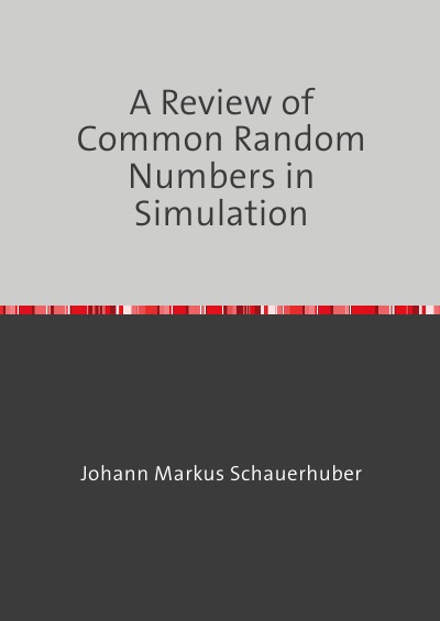 'Cover von A Review of Common Random Numbers in Simulation'-Cover
