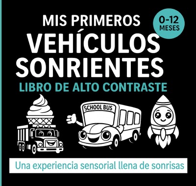 'Cover von Mi primer libro de contrastes de vehículos sonrientes'-Cover