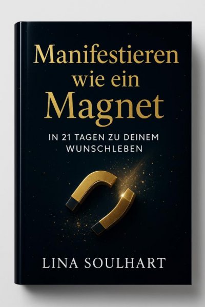 'Cover von „Manifestieren wie ein Magnet – In 21 Tagen zu deinem Wunschleben“'-Cover