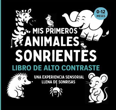 'Cover von Mi primer libro de contrastes de animales sonrientes'-Cover