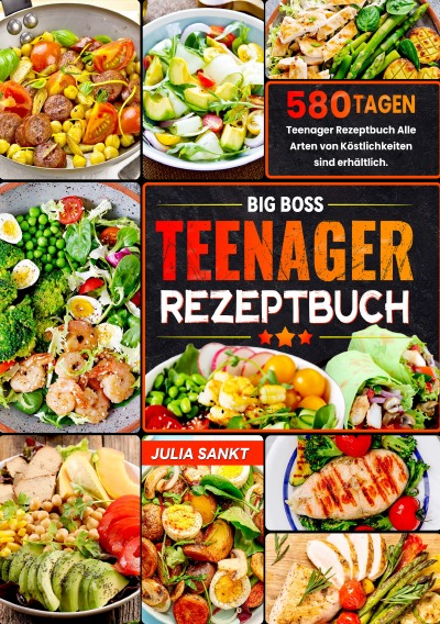 'Cover von Big Boss Teenager Rezeptbuch'-Cover