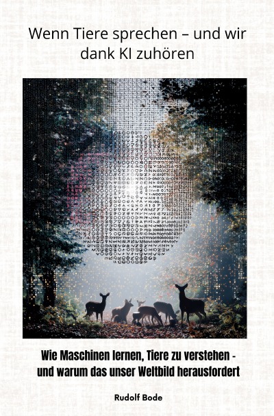 'Cover von Wenn Tiere sprechen – und wir dank KI zuhören'-Cover