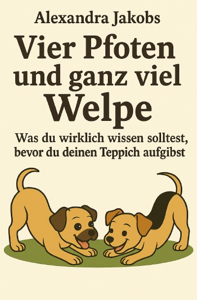 'Cover von vier Pfoten und ganz viel Welpe'-Cover