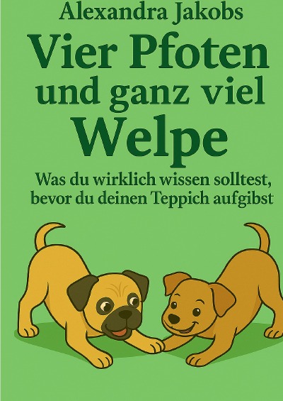 'Cover von vier Pfoten und ganz viel Welpe'-Cover