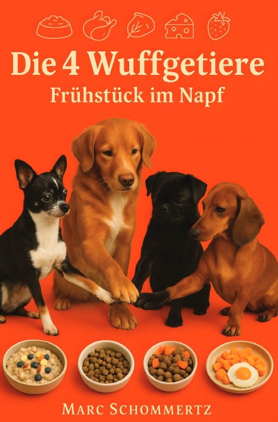 'Cover von Die 4 Wuffgetiere – Frühstück im Napf'-Cover