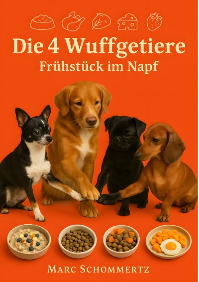 'Cover von Die 4 Wuffgetiere – Frühstück im Napf'-Cover