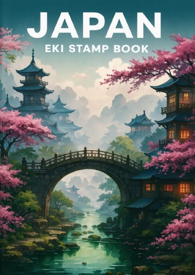 'Cover von Japan Eki Stamp Book'-Cover