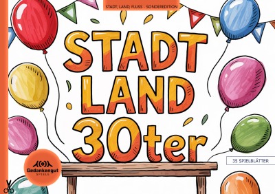 'Cover von Stadt, Land, 30ter'-Cover