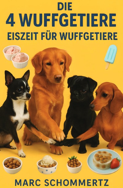 'Cover von Die 4 Wuffgetiere – Eiszeit für Wuffgetiere'-Cover