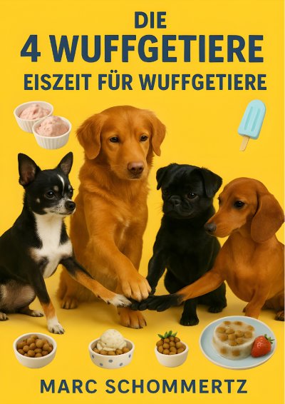 'Cover von Die 4 Wuffgetiere – Eiszeit für Wuffgetiere'-Cover
