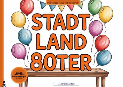'Cover von Stadt, Land, 80ter'-Cover