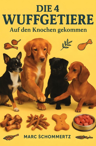 'Cover von Die 4 Wuffgetiere – Auf den Knochen gekommen'-Cover