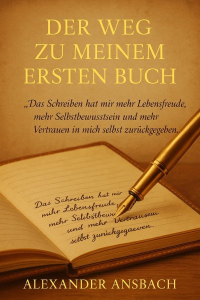 'Cover von Der Weg zu meinem ersten Buch'-Cover