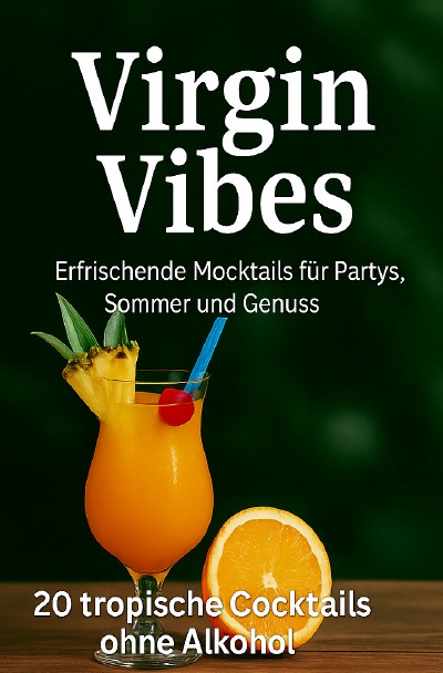 'Cover von Virgin Vibes – 20 Alkoholfreie Cocktails'-Cover