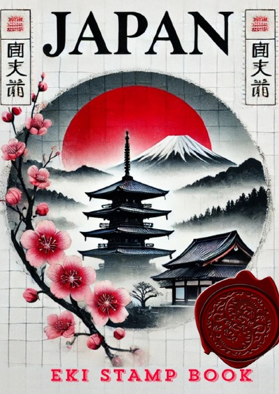 'Cover von Japan Eki Stamp Book'-Cover