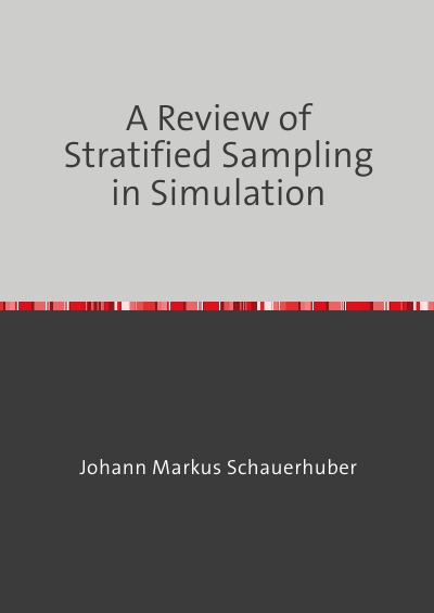 'Cover von A Review of Stratified Sampling in Simulation'-Cover