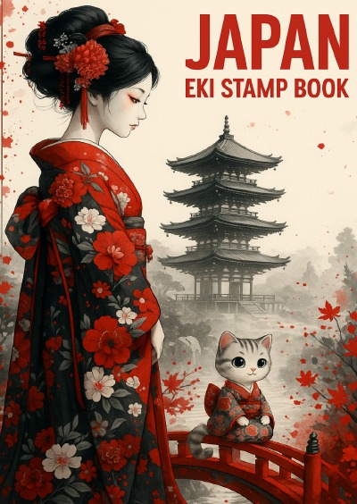 'Cover von Japan Eki Stamp Book'-Cover