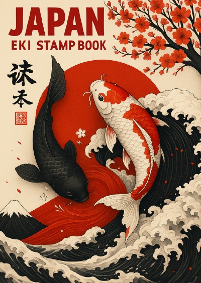 'Cover von Japan Eki Stamp Book'-Cover