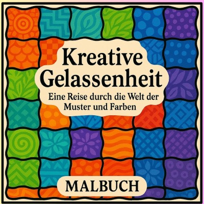 'Cover von Kreative Gelassenheit – Eine Reise durch die Welt der Muster und Farben'-Cover