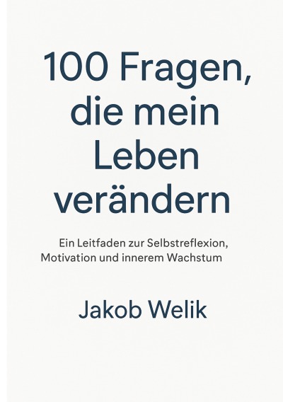 'Cover von 100 Fragen, die mein Leben verändern'-Cover