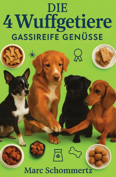 'Cover von Die 4 Wuffgetiere – Gassireife Genüsse'-Cover
