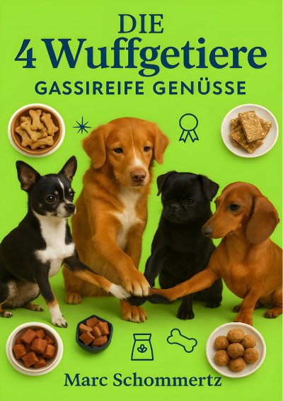 'Cover von Die 4 Wuffgetiere – Gassireife Genüsse'-Cover