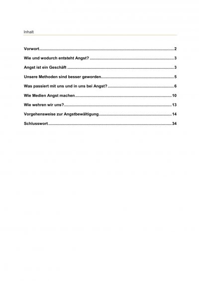 'Cover von Angst im Alltag bewältigen. In unserer heutigen modernen Kommunikationswelt verbreitet sich Angst rasend schnell.'-Cover