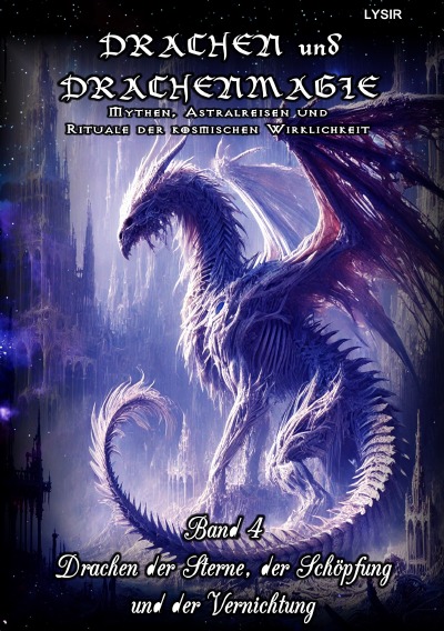 'Cover von Drachen und Drachenmagie – Band 4 – Drachen der Sterne, der Schöpfung und der Vernichtung'-Cover