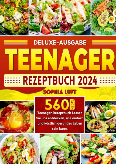 'Cover von Deluxe-Ausgabe Teenager  Rezeptbuch'-Cover