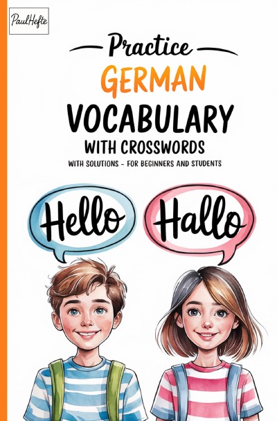 'Cover von Practice German vocabulary with crosswords with solutions for beginners and students'-Cover