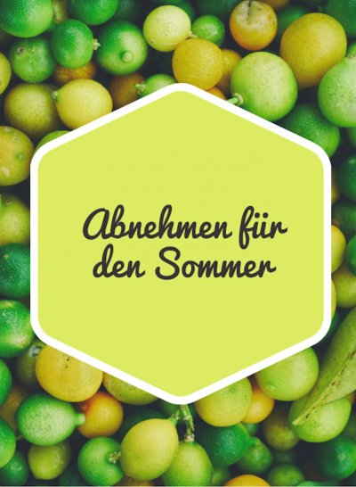'Cover von Abnehmen für den Sommer. Yes you can!'-Cover