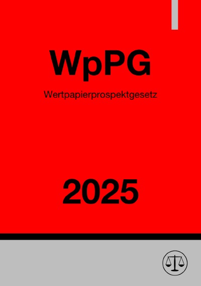 'Cover von Wertpapierprospektgesetz – WpPG 2025'-Cover